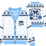 Chaotic Club Custom Cheer Bow Knit Cardigan