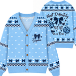 Chaotic Club Custom Cheer Bow Knit Cardigan