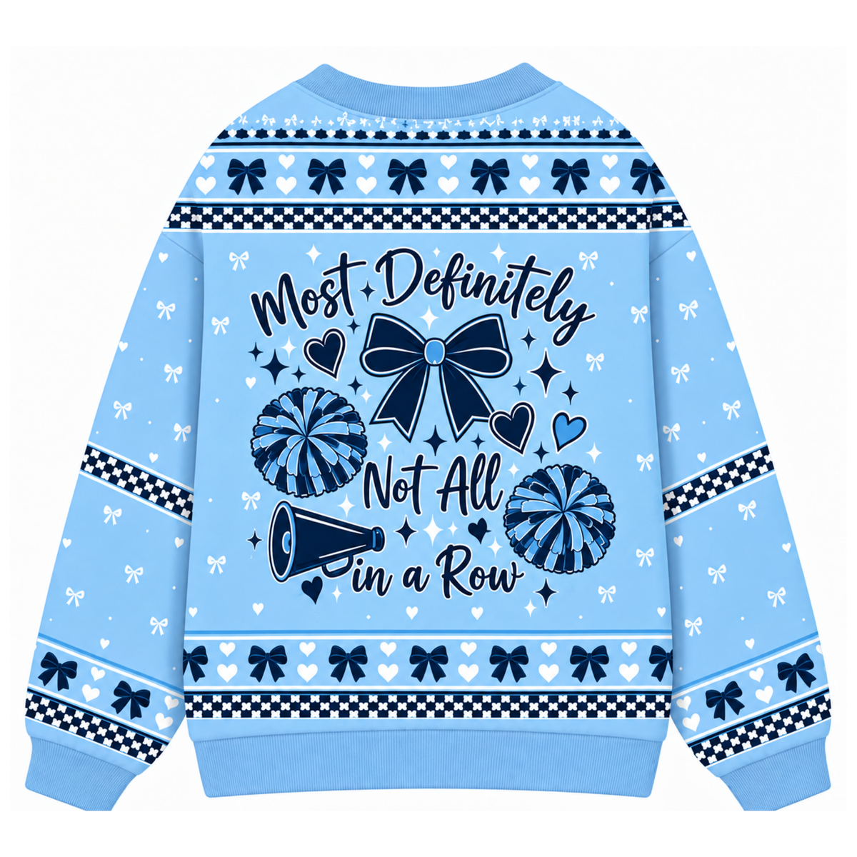 Chaotic Club Custom Cheer Bow Knit Cardigan
