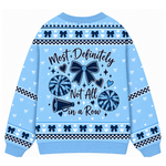 Chaotic Club Custom Cheer Bow Knit Cardigan