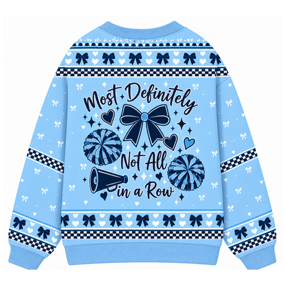 Chaotic Club Custom Cheer Bow Knit Cardigan