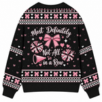 Chaotic Club Custom Cheer Bow Knit Cardigan