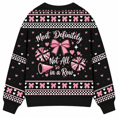 Chaotic Club Custom Cheer Bow Knit Cardigan