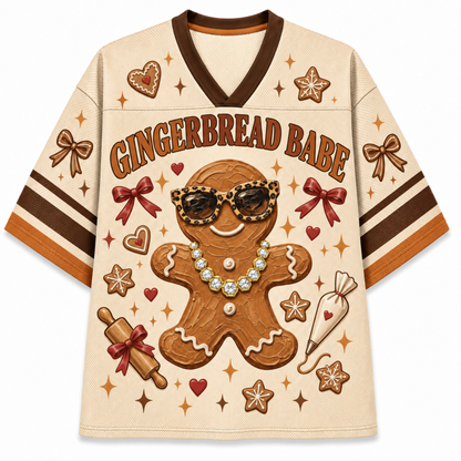 Chaotic Club Custom Gingerbread Babe Mesh Jersey