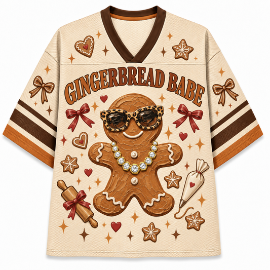 Chaotic Club Custom Gingerbread Babe Mesh Jersey