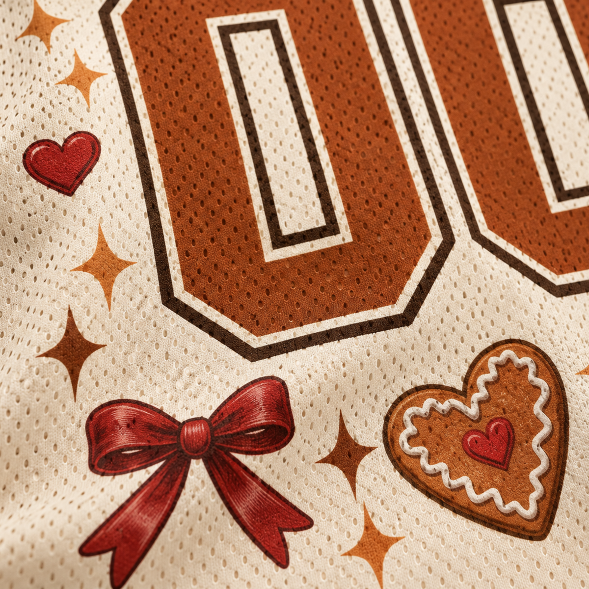 Chaotic Club Custom Gingerbread Babe Mesh Jersey
