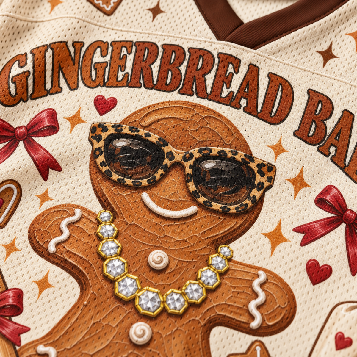 Chaotic Club Custom Gingerbread Babe Mesh Jersey