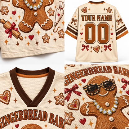 Chaotic Club Custom Gingerbread Babe Mesh Jersey