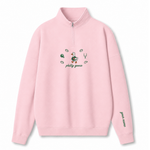 Chaotic Club Custom Goose Football Embroidered Quarter Zip Sweatshirt