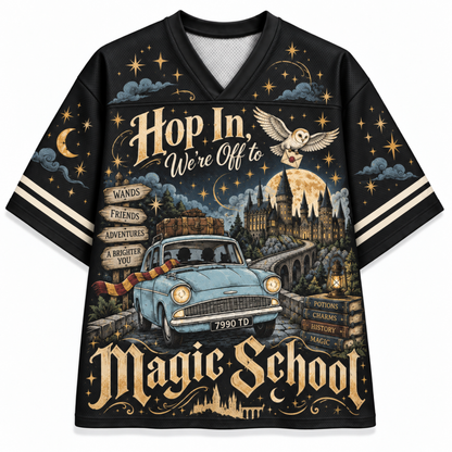 Chaotic Club Custom Magic School Fantasy Mesh Jersey