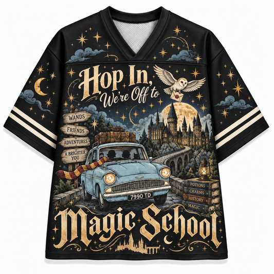 Chaotic Club Custom Magic School Fantasy Mesh Jersey