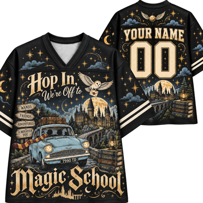 Chaotic Club Custom Magic School Fantasy Mesh Jersey