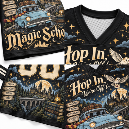 Chaotic Club Custom Magic School Fantasy Mesh Jersey