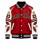 Chaotic Club Custom Mascot All-Over Print Varsity Jacket