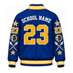 Chaotic Club Custom Mascot All-Over Print Varsity Jacket
