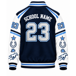 Chaotic Club Custom Mascot All-Over Print Varsity Jacket
