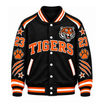 Chaotic Club Custom Mascot All-Over Print Varsity Jacket