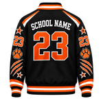 Chaotic Club Custom Mascot All-Over Print Varsity Jacket