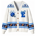 Chaotic Club Custom Mascot Beaded Charm Bow Cardigan