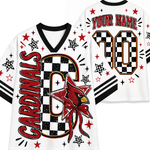 Chaotic Club Custom Mascot Checkered Mesh Jersey