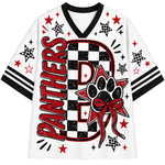 Chaotic Club Custom Mascot Checkered Mesh Jersey