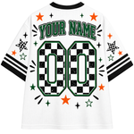 Chaotic Club Custom Mascot Checkered Mesh Jersey