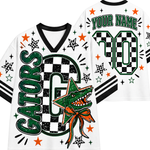 Chaotic Club Custom Mascot Checkered Mesh Jersey