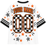 Chaotic Club Custom Mascot Checkered Mesh Jersey