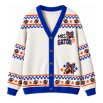Chaotic Club Custom Mascot Cheer Bow Game Day Cardigan