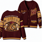 Chaotic Club Custom Mascot Football Claw Cardigan