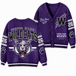 Chaotic Club Custom Mascot Football Claw Cardigan