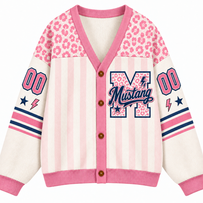 Chaotic Club Custom Mascot Leopard Cardigan