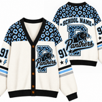 Chaotic Club Custom Mascot Leopard Cardigan