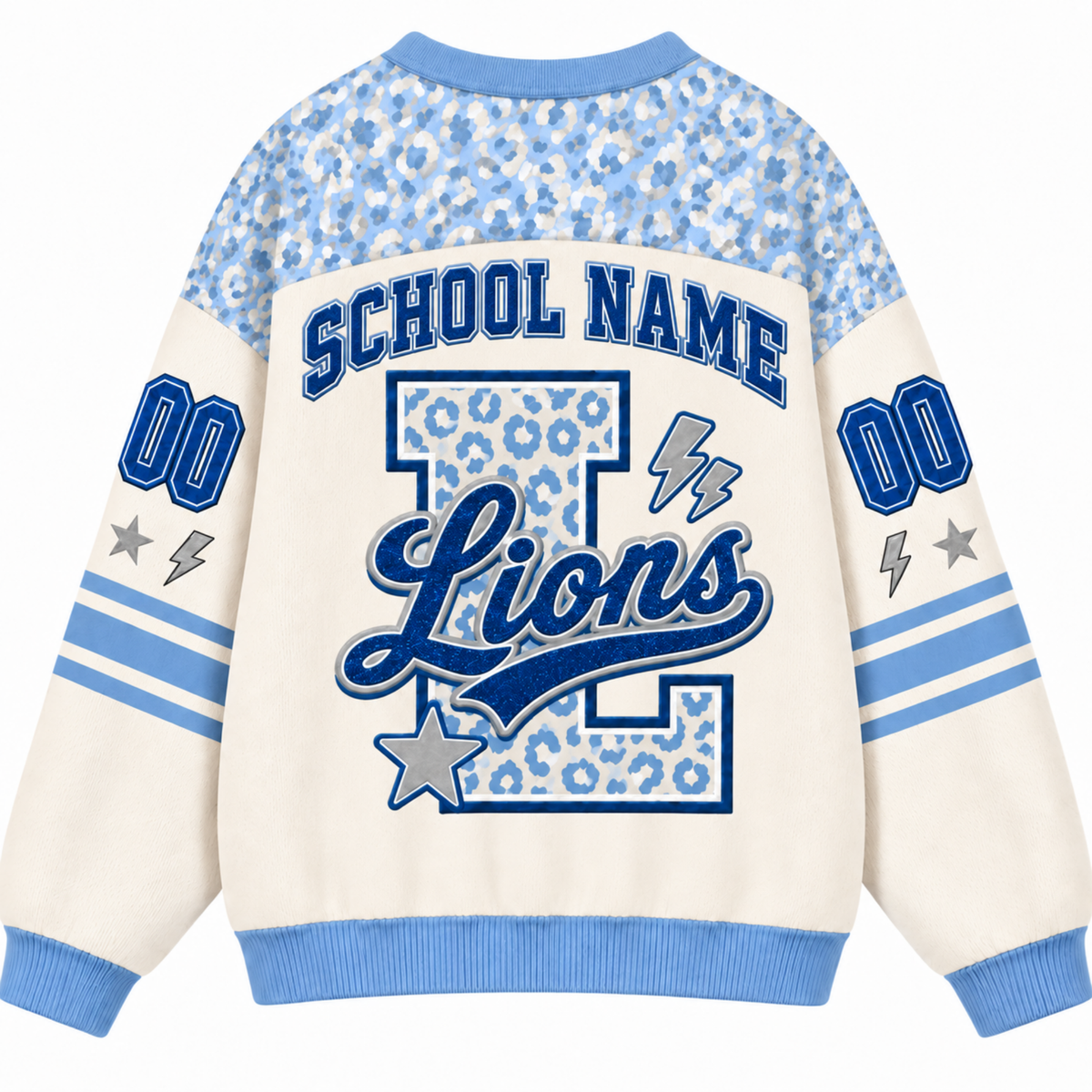 Chaotic Club Custom Mascot Leopard Cardigan