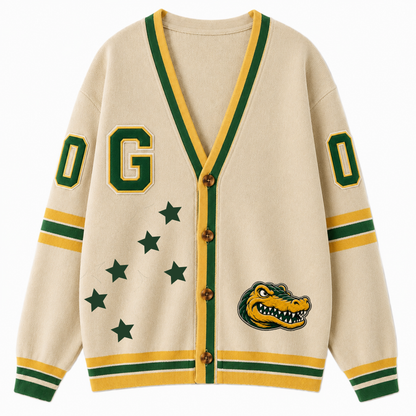 Chaotic Club Custom Mascot Necklace Game Day Cardigan