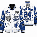 Chaotic Club Custom Mascot Spirit Squad Varsity Jacket