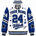Chaotic Club Custom Mascot Spirit Squad Varsity Jacket
