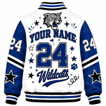 Chaotic Club Custom Mascot Spirit Squad Varsity Jacket