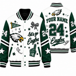 Chaotic Club Custom Mascot Spirit Squad Varsity Jacket