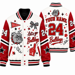 Chaotic Club Custom Mascot Spirit Squad Varsity Jacket