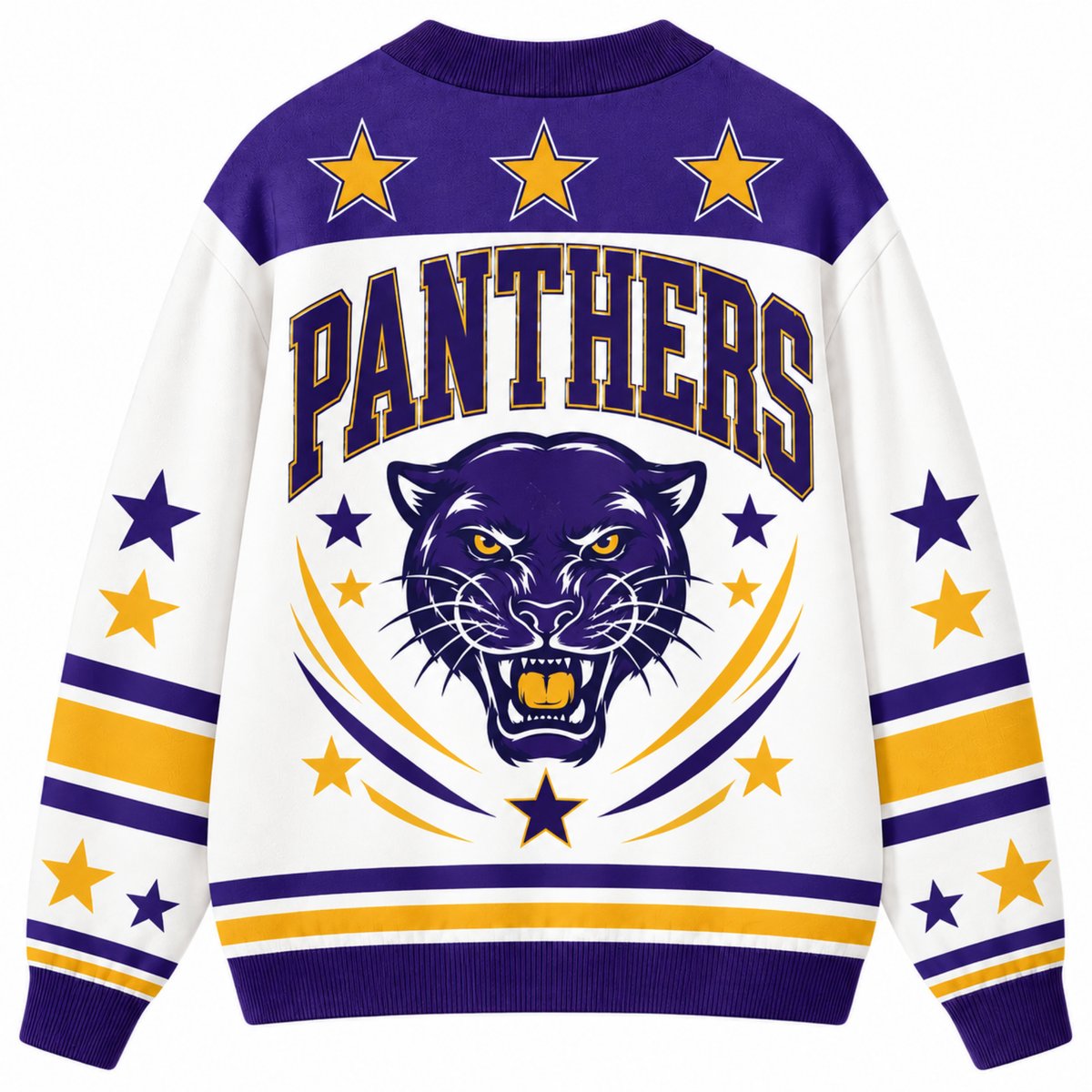 Chaotic Club Custom Mascot Varsity Cardigan