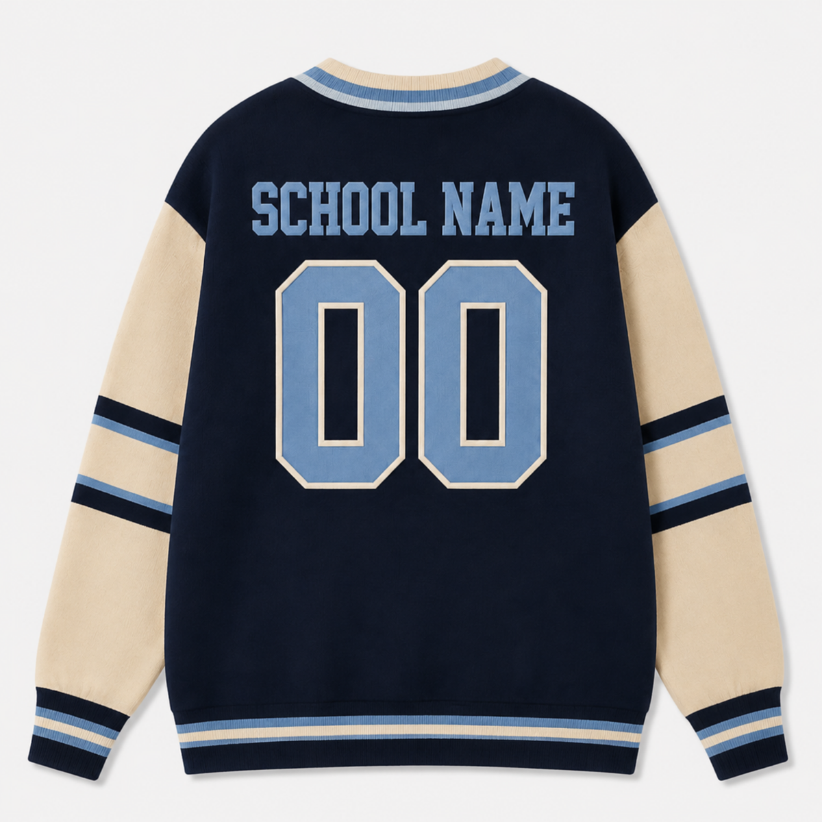 Chaotic Club Custom Mascot Varsity Cheer Game Day Cardigan
