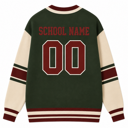Chaotic Club Custom Mascot Varsity Cheer Game Day Cardigan