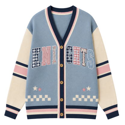 Chaotic Club Custom Mascot Varsity Cheer Game Day Cardigan