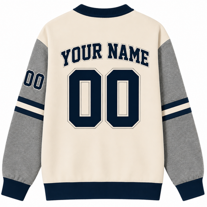 Chaotic Club Custom Mascot Varsity Knit Cardigan