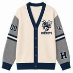 Chaotic Club Custom Mascot Varsity Knit Cardigan