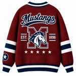 Chaotic Club Custom Mascot Varsity Monogram Pocket Cardigan