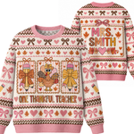 Chaotic Club Custom One Thankful Teacher Turkey Ugly Sweatshirt