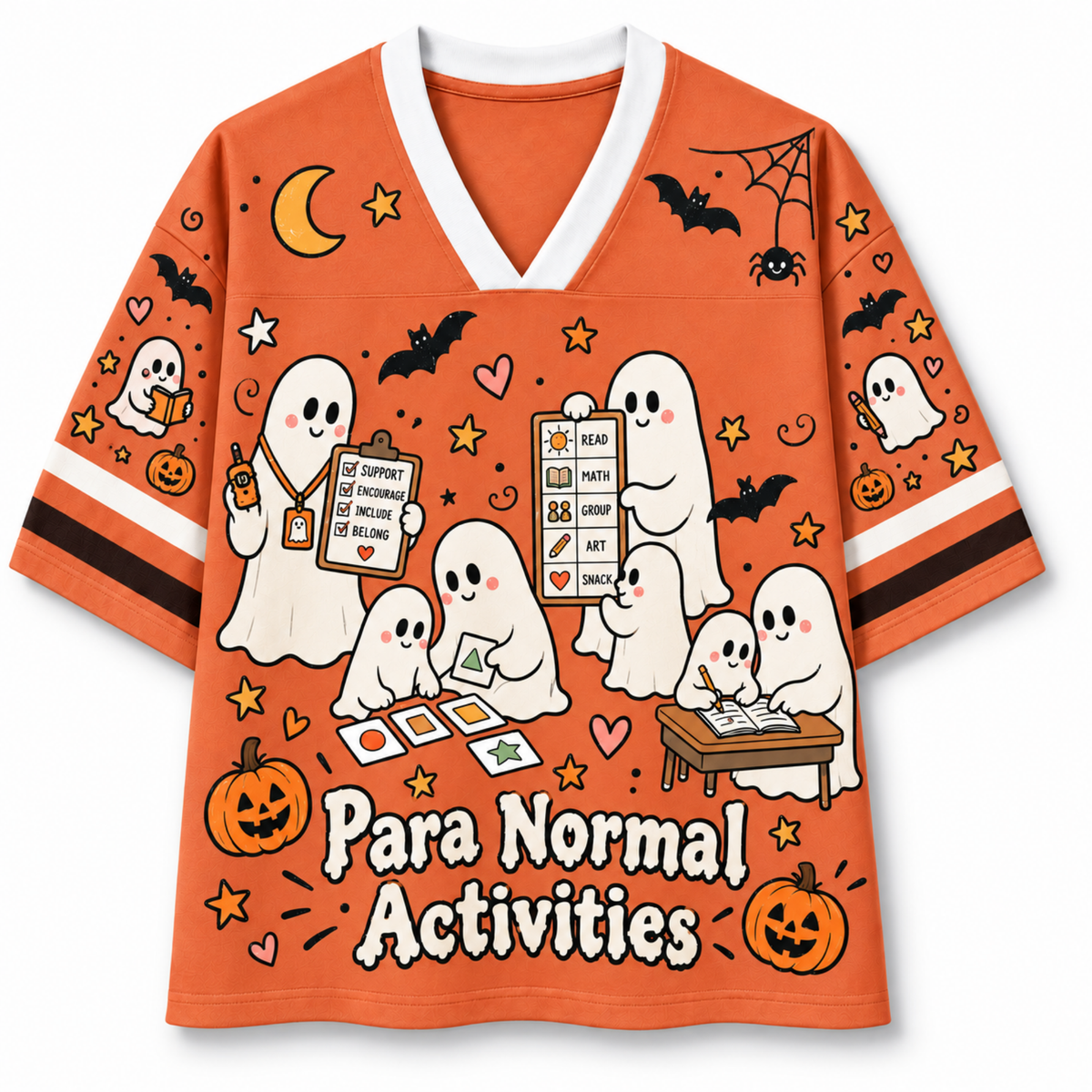Chaotic Club Custom Paranormal Activities Teacher Mesh Jersey