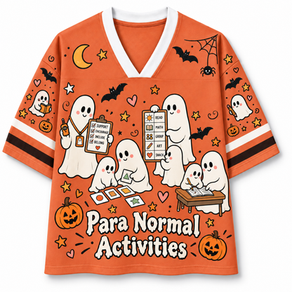 Chaotic Club Custom Paranormal Activities Teacher Mesh Jersey